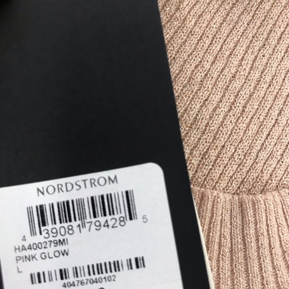 Halogen X Atlantic-Pacific Pink Metallic Sweater - Picture 6 of 8